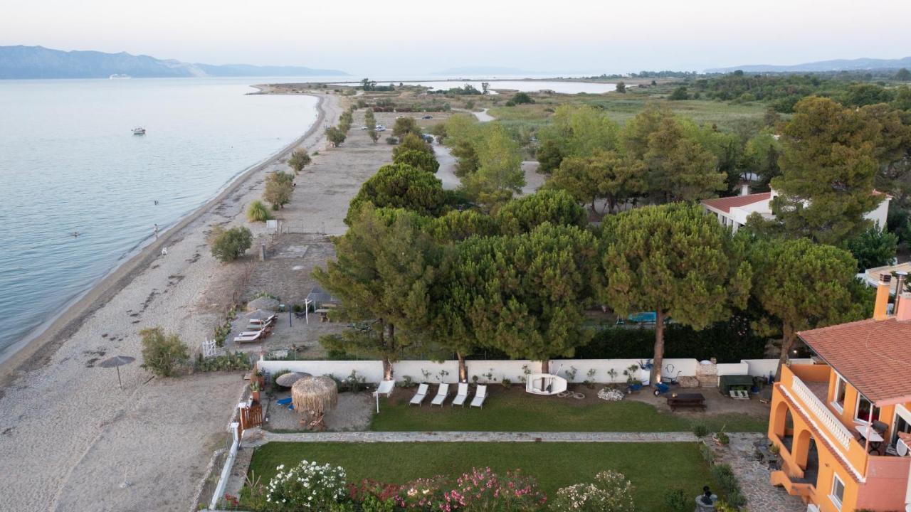 Pampas Seafront Villa, 6 Bedrooms, North Evvoia Kanatádhika 외부 사진