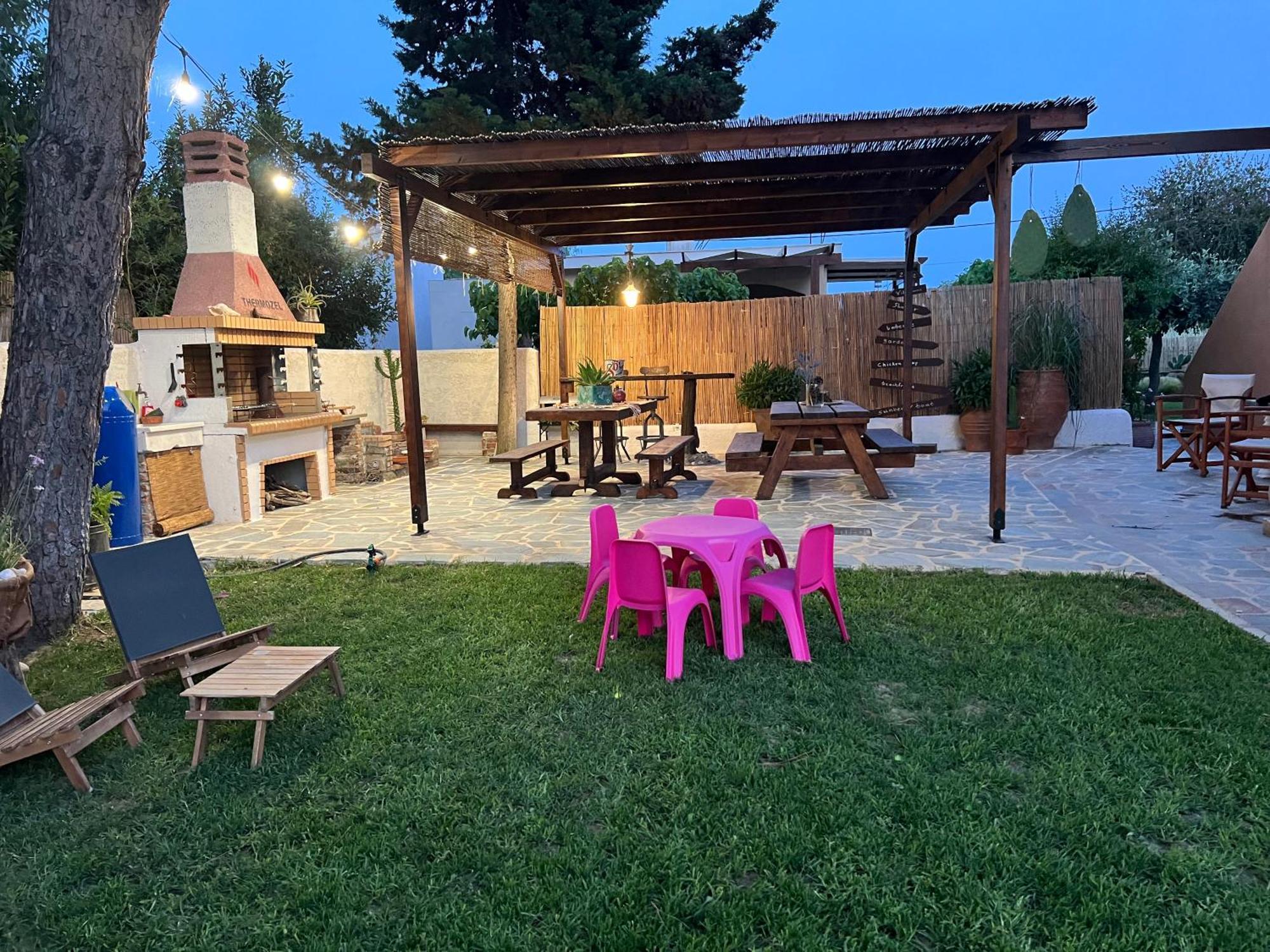 Pampas Seafront Villa, 6 Bedrooms, North Evvoia Kanatádhika 외부 사진